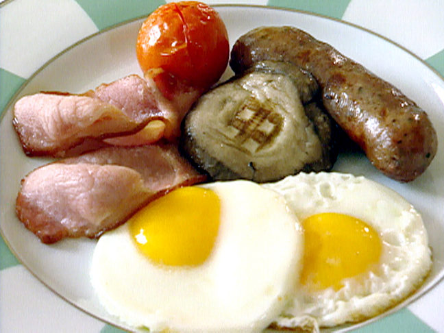 sausage bacon eggs