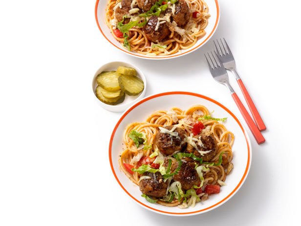 Burger Spaghetti Recipe | Food Network Kitchen | Food Network