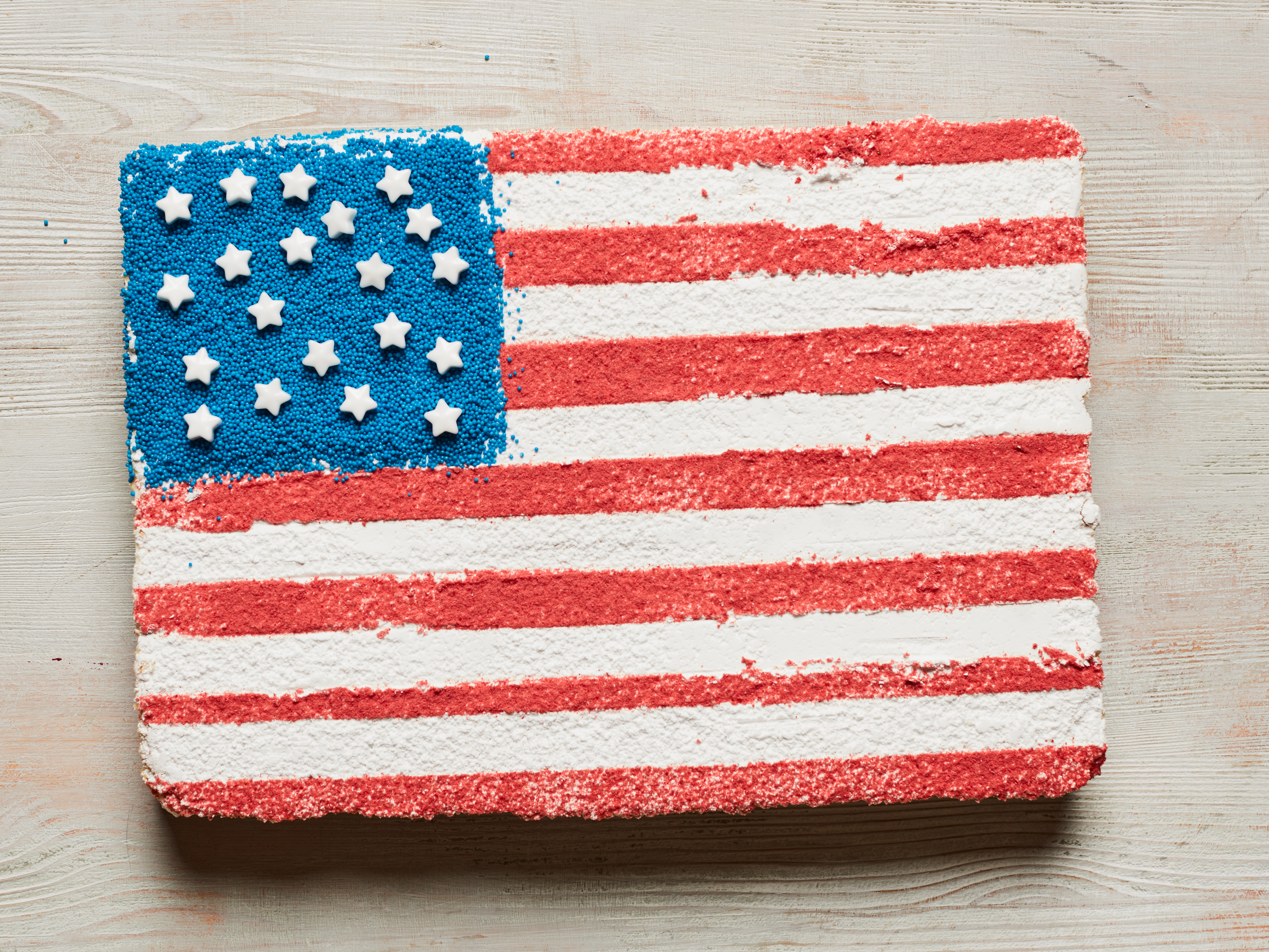2 x DecoPac USA Flag Plastic Cake Topper/Layon/Pop Top Decoration 5